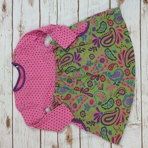Kite Pink/Green Dress 18-24m